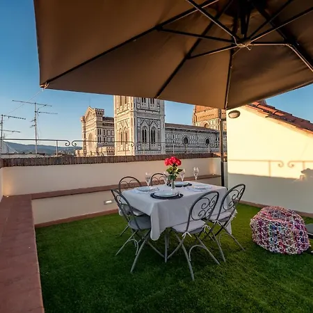 Unique In Adimari's Tower With Terrace Apartment